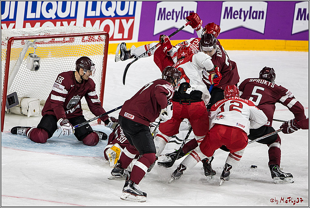 IIHF WM 2017, Lettland - Daenemark, 06.05.2017